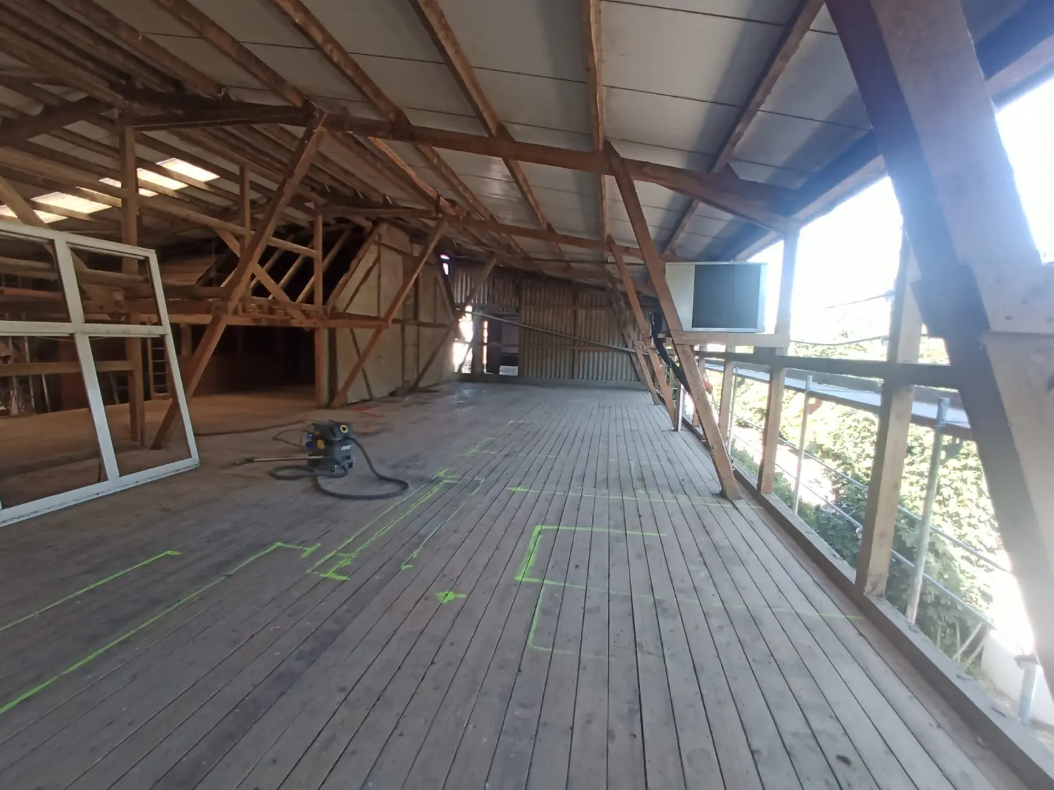 Baustelle bei Uhlers Hofverkauf