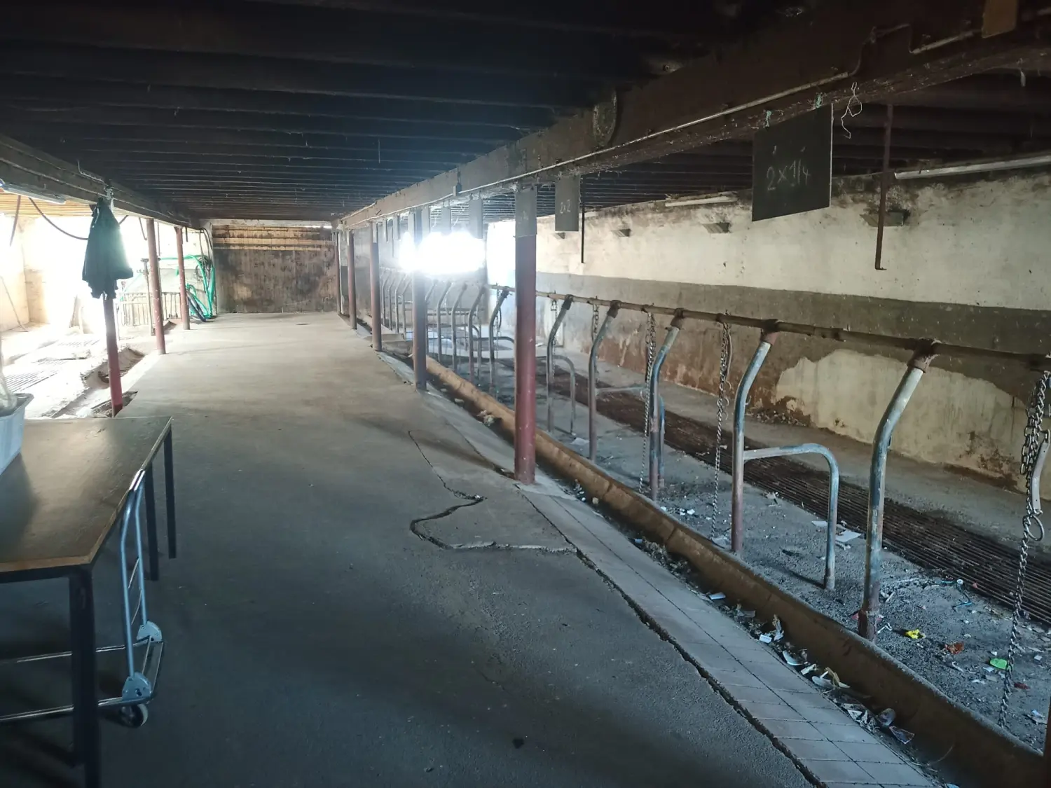 Baustelle bei Uhlers Hofverkauf