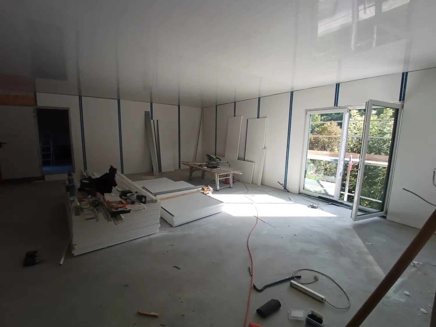 Baustelle bei Uhlers Hofverkauf