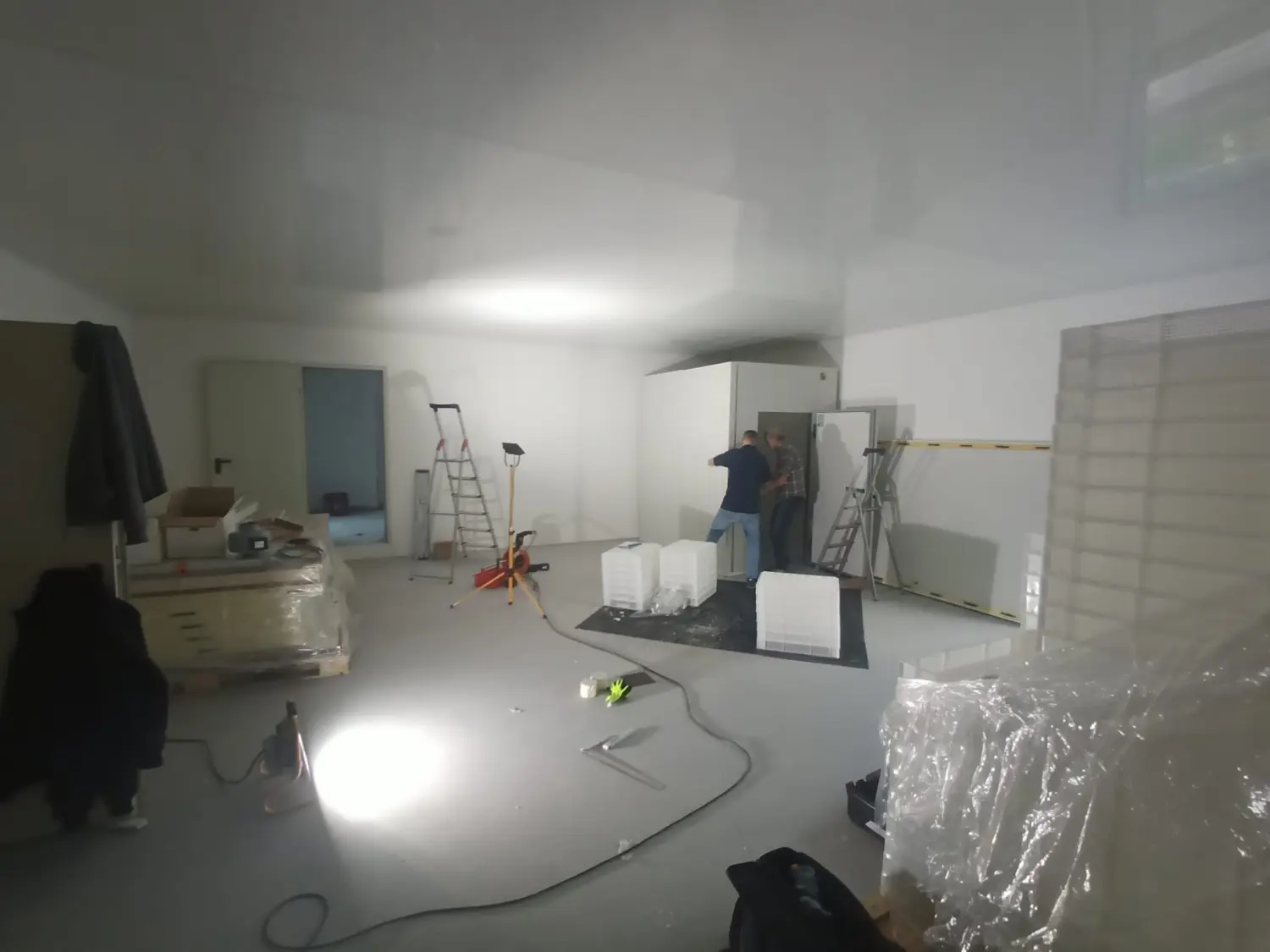 Baustelle bei Uhlers Hofverkauf